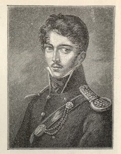 Retrato do autor Theodor Körner 1791-1813. de Unbekannt