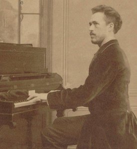 Retrato do compositor Benjamin Godard 1849-1895, 1882. de Unbekannt