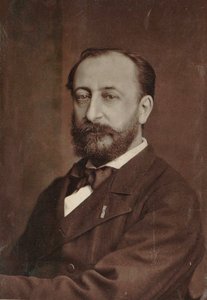 Retrato do compositor Camille Saint-Saëns 1835-1921, 1880. de Unbekannt