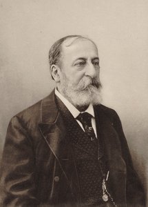 Retrato do compositor Camille Saint-Saëns 1835-1921, 1900. de Unbekannt