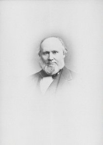 Retrato do compositor Edward John Hopkins 1818-1901. de Unbekannt