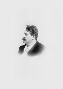 Retrato do compositor Eugen Lindner 1858-1915. de Unbekannt