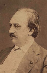 Retrato do compositor Friedrich von Flotow 1812-1883, c. 1880. de Unbekannt