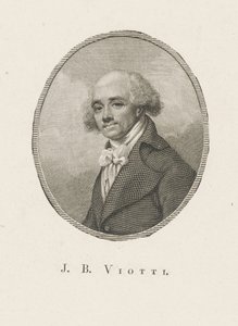Retrato do compositor Giovanni Battista Viotti 1755-1824, c. 1800. de Unbekannt