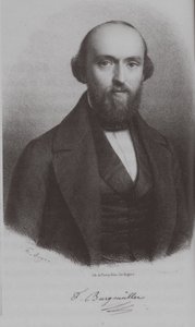 Retrato do compositor Johann Friedrich Franz Burgmüller 1806-1874, c. 1840 de Unbekannt