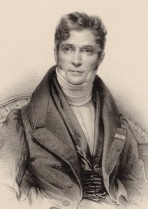 Retrato do maestro e compositor Gaspare Spontini 1774-1851, ca 1844. de Unbekannt