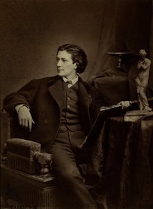 Retrato do dramaturgo Victorien Sardou 1831-1908, ca. 1865. de Unbekannt