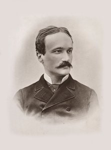 Retrato do libretista e compositor Arrigo Boito 1842-1918, 1884. de Unbekannt