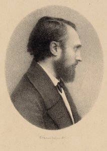 Retrato do pianista e compositor Louis Lacombe 1818-1884. de Unbekannt
