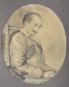 Retrato do poeta, conde dezembrista Alexander I. Odoevsky 1802-1839, 1837-1839 de Unbekannt