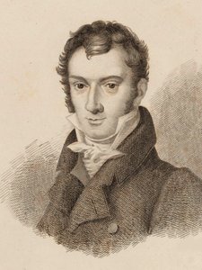 Retrato do violinista e compositor Josef Mayseder 1789-1863, 1824. de Unbekannt
