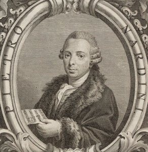Retrato do violinista e compositor Pietro Nardini 1722-1793, 1782. de Unbekannt