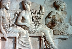 Poseidon, Apolo e Ártemis, 447-432 aC de Unbekannt