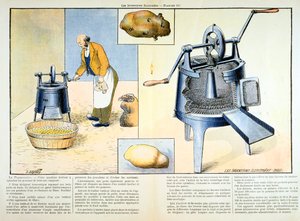 Descascador de batatas, 1899 de Unbekannt