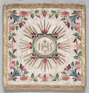 Bolsa para a capa de cálice, década de 1700. de Unbekannt