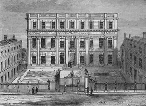 Powis House, Great Ormond Street, Bloomsbury, Londres, c1714 1878 de Unbekannt