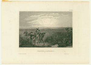 Prairie am Arkansas. (Pradaria no Arkansas) de Unbekannt