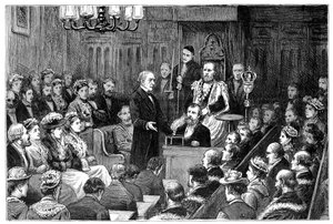 Apresentação da Liberdade da Cidade a Gladstone, 1877 de Unbekannt