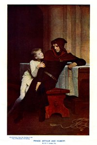 Príncipe Arthur e Hubert, século XIX de Unbekannt