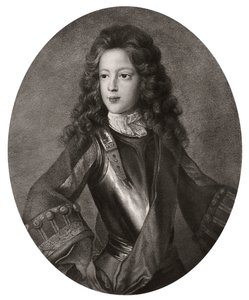 Príncipe James Francis Edward Stuart, o Velho Fingidor, c1700 1906 de Unbekannt