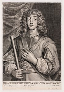 Príncipe Rupert do Reno, oficial de cavalaria, c 1640 de Unbekannt