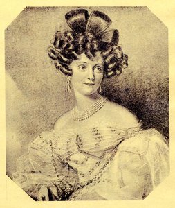 Princesa Carolyne para Sayn-Wittgenstein, née Iwanowska 1819-1887, 1840s de Unbekannt