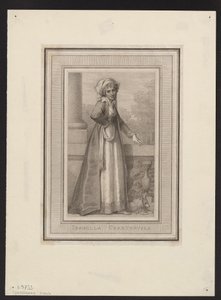 Princesa Izabela Czartoryska, née Condessa Fleming 1746-1835, século XVIII de Unbekannt