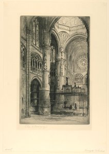 Impressão, Catedral de Burgos de Unbekannt