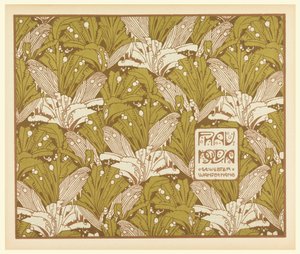 Imprimir, Sra. Nolda Woven Wall Hanging de Unbekannt