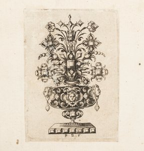 Impressão, placa de astúcia dócil tudo vence (uma disposição dócil suportará dificuldade), CA. 1600 de Unbekannt