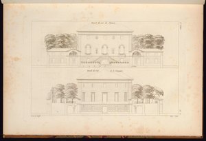 Impressão, Coleção de Arquitetura Civil ..., 1806–12 de Unbekannt