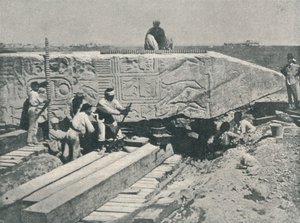 Premiando a agulha, a fim de construir a estrutura sob ela, 1877, 1910 de Unbekannt