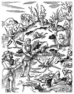 Prospecção de metais, 1556 1956 de Unbekannt