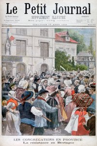 Protesto na Bretanha, 1902 de Unbekannt