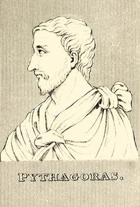 Pitágoras, c570-c495 aC, 1830. de Unbekannt