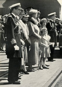 Queen Mary parte para visitar o Canadá, 1939, 1951. de Unbekannt