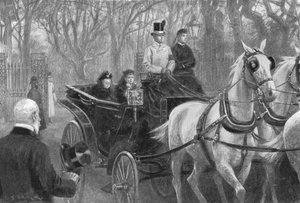 Última vitória da rainha Victorias, Osborne, 15 de janeiro de 1901. de Unbekannt
