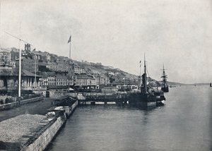 Queenstown - olhando ao longo da costa, 1895 de Unbekannt