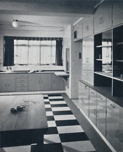 RW Symonds e Partner, L. & ARIBA - Cozinha: acessórios celulósicos de cor putty, stainles de Unbekannt