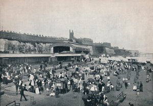 Ramsgate - uma vista animada das areias, 1895 de Unbekannt