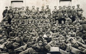 Soldados do Exército Vermelho da 99ª Divisão de Infantaria, URSS, 1928 de Unbekannt