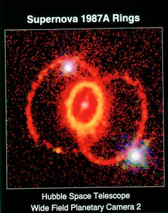 Remanescente da Supernova 1987A de Unbekannt