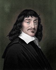 René Descartes, filósofo e matemático francês, 1835 de Unbekannt