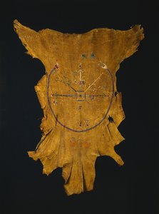 Réplica de um Iikaah de pintura a seco após uma pintura a seco por Tsi-tcaci, final do século XIX e início do século XX. de Unbekannt