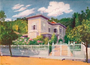 Residência do Sr. Joseph Walker, Petrópolis, 1914 de Unbekannt