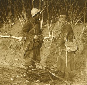Retorno de Verdun, norte da França, c1914-c1918 de Unbekannt