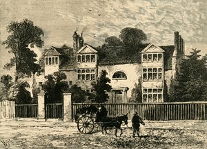 Casa de Richardsons em Parsons Green 1799, c1878. de Unbekannt