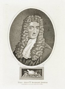 Robert Boyle (1627-1691), físico e químico irlandês de Unbekannt