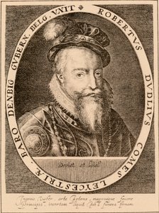 Robert Dudley, 1º Conde de Leicester 1532331588, nobre inglês, 1889 de Unbekannt