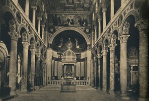 Roma - Basílica de Santa Inês fora dos muros da Rua Nomentana, 1910 de Unbekannt